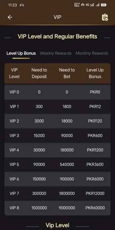 FD777 Game  vip levels and bonuses